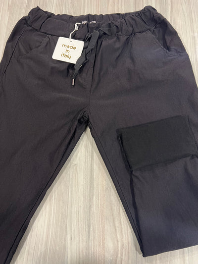 Jogger Italiano Premier/forrado negro
