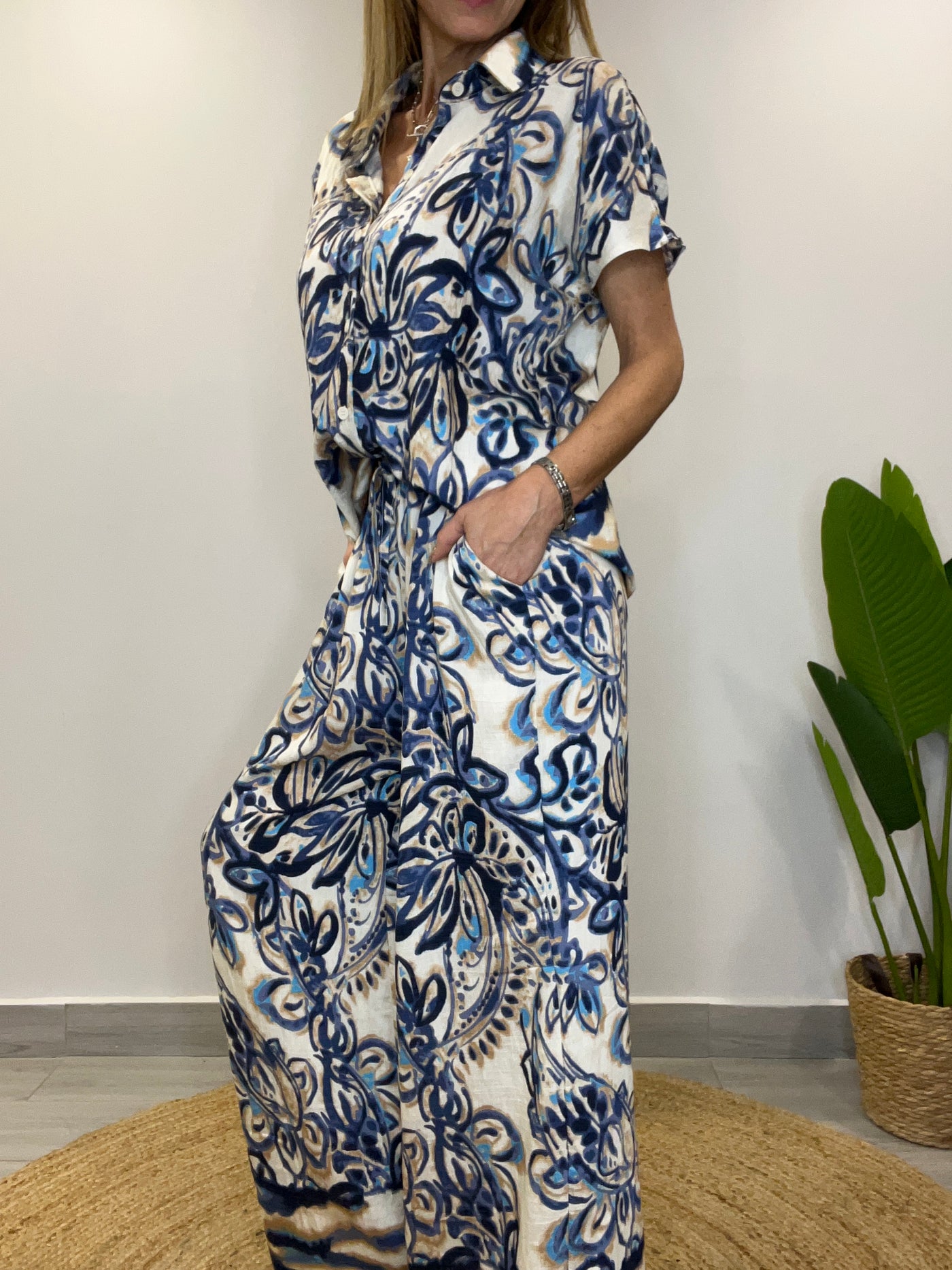 Conjunto Samaná (2 piezas) Azul