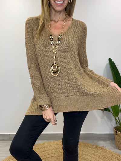 Sweater Hilo Mantua Taupe