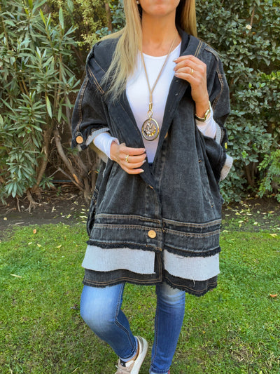 Chaqueta/Ponchito Furor Negro