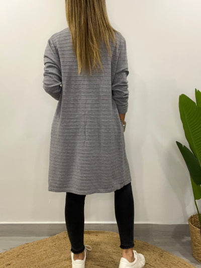Cárdigan Tempo Gris