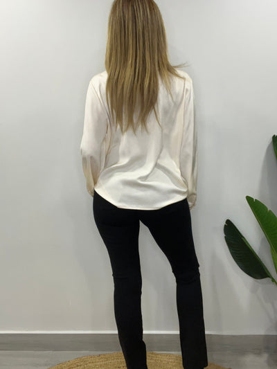 Blusa Viscoseda Amanda Crudo