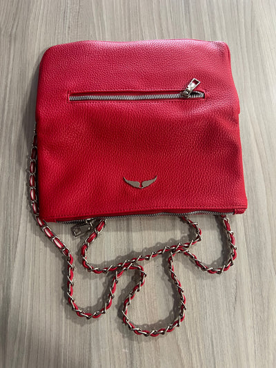 Cartera cadenas Alas roja