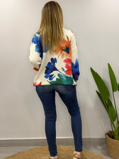 Sweater Italiano Delicia Blanco