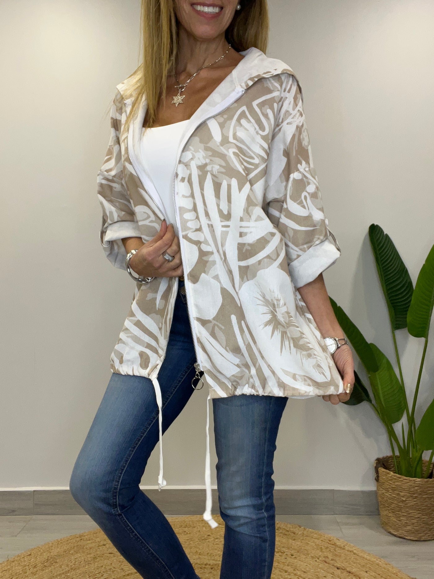 Chaqueta Marbella Beige