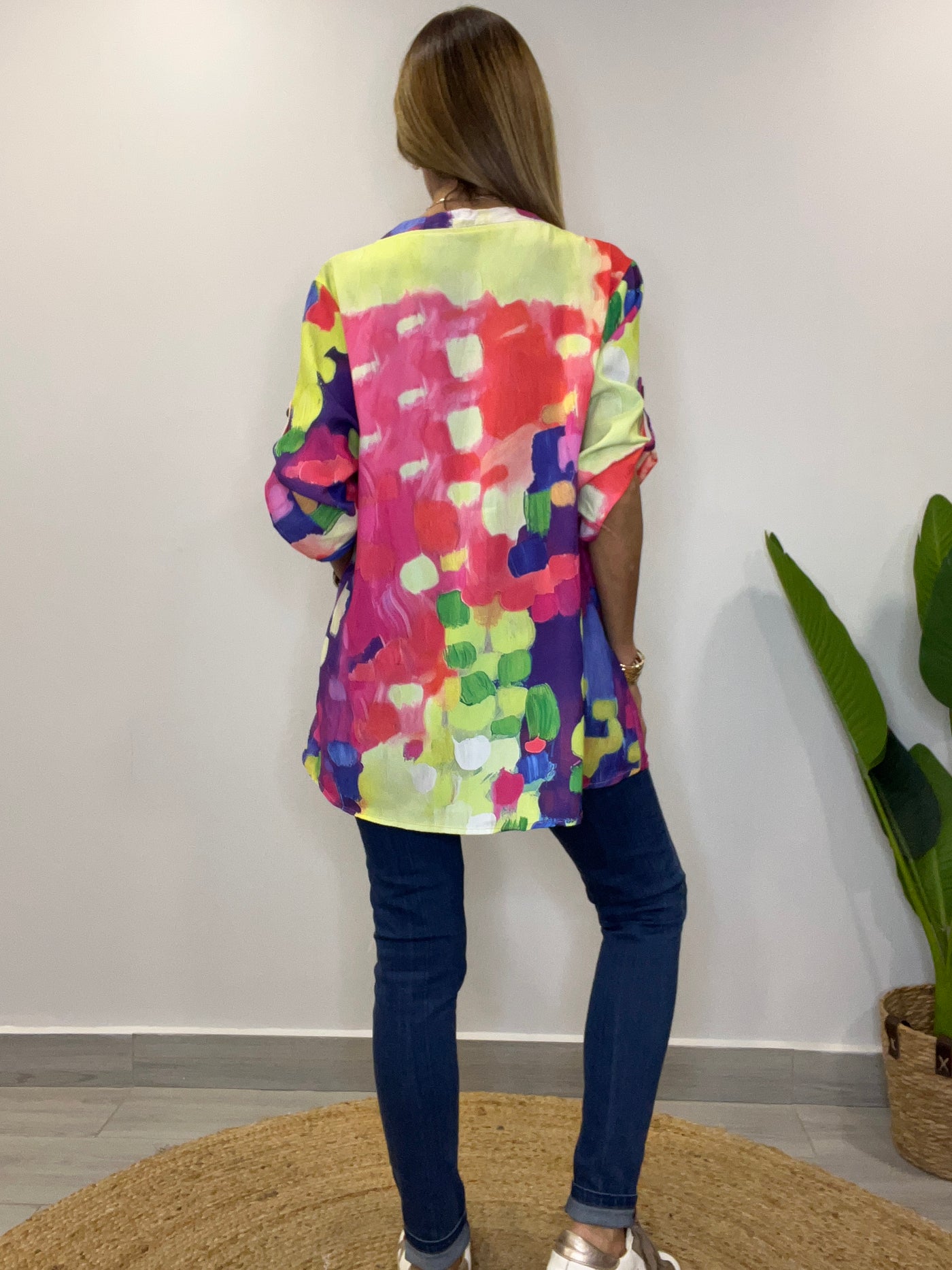 Blusa colores Limón/Lila