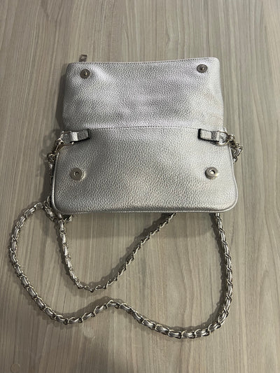 Cartera cadenas Alas Plateada