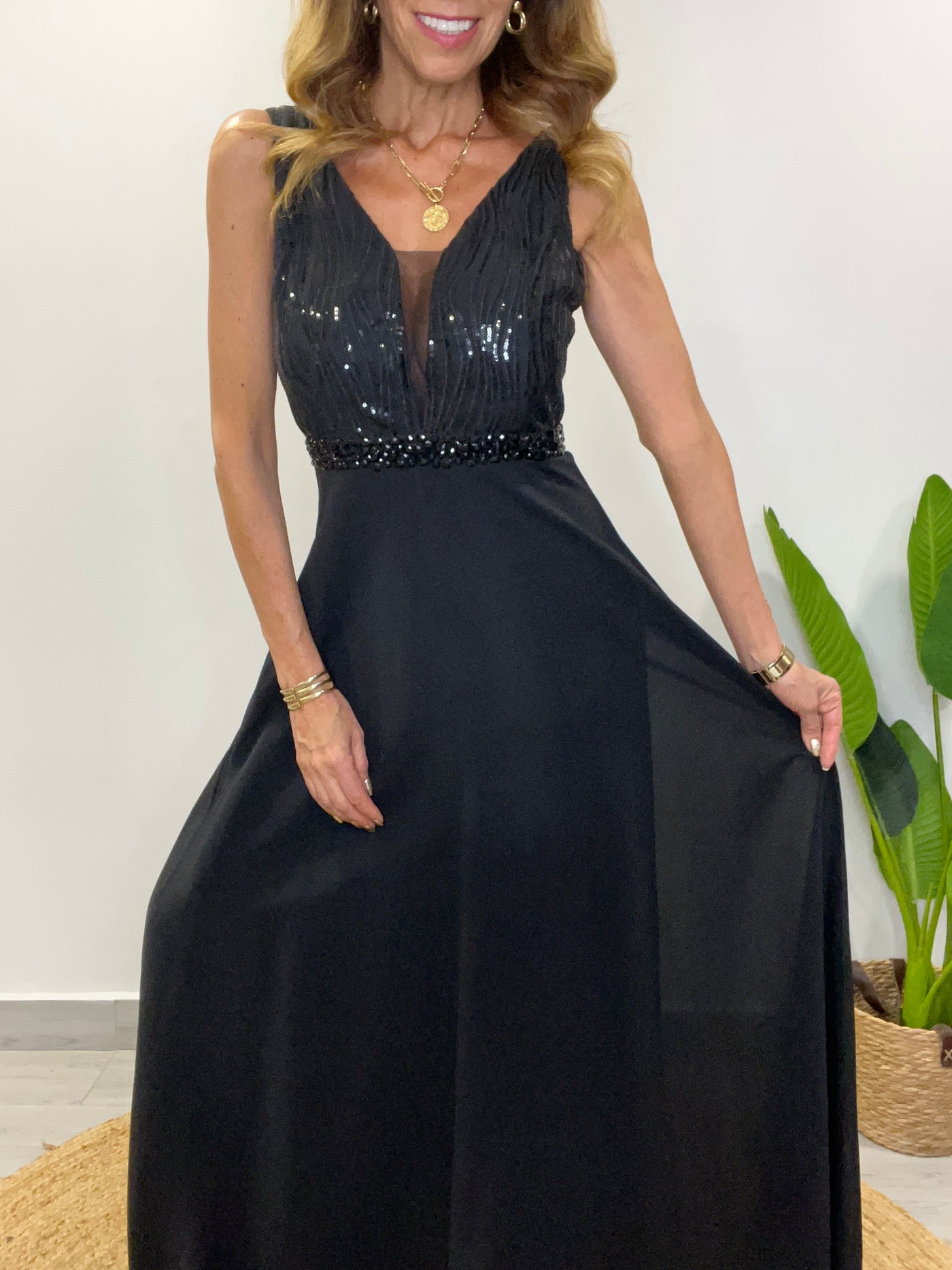 Vestido Isabel negro ( talla S)