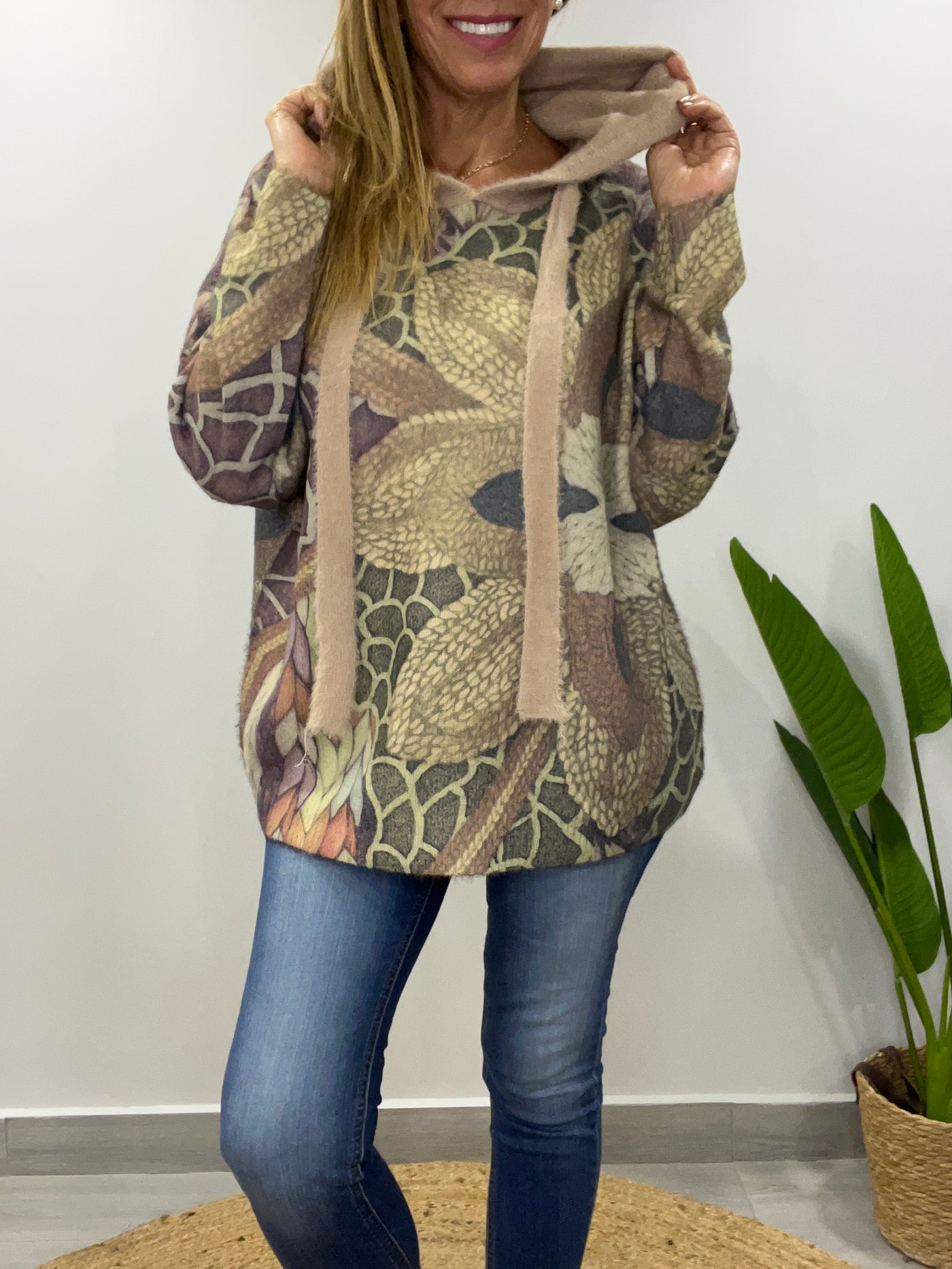 Poleron italiano Estocolmo Beige