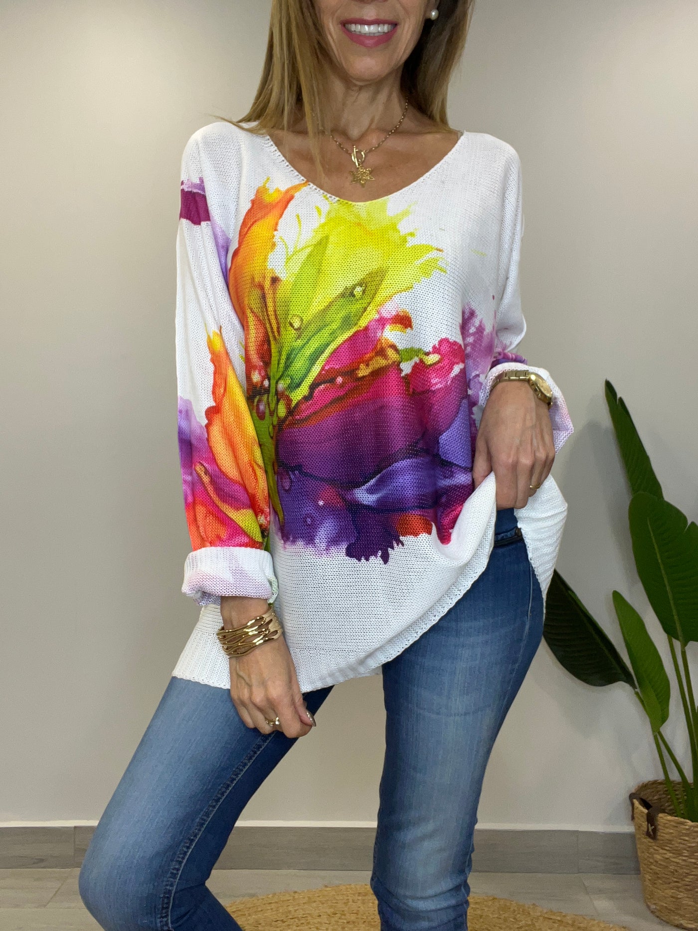 Sweater Hilo Splash lilalimon