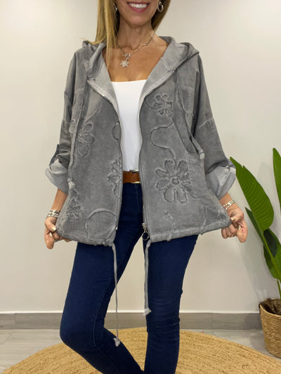 Chaqueta linolet Ferrari Gris