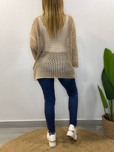 Sweater Hilo BigEstrella Camel