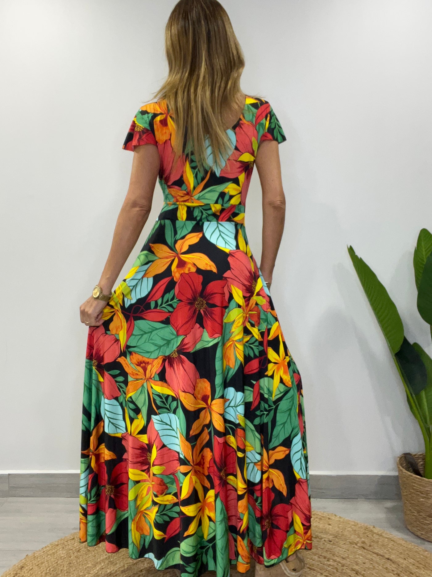 Vestido Lycra Romántico R8