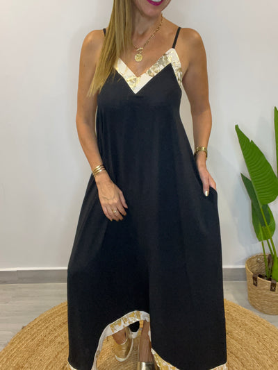 Vestido Gala Negro