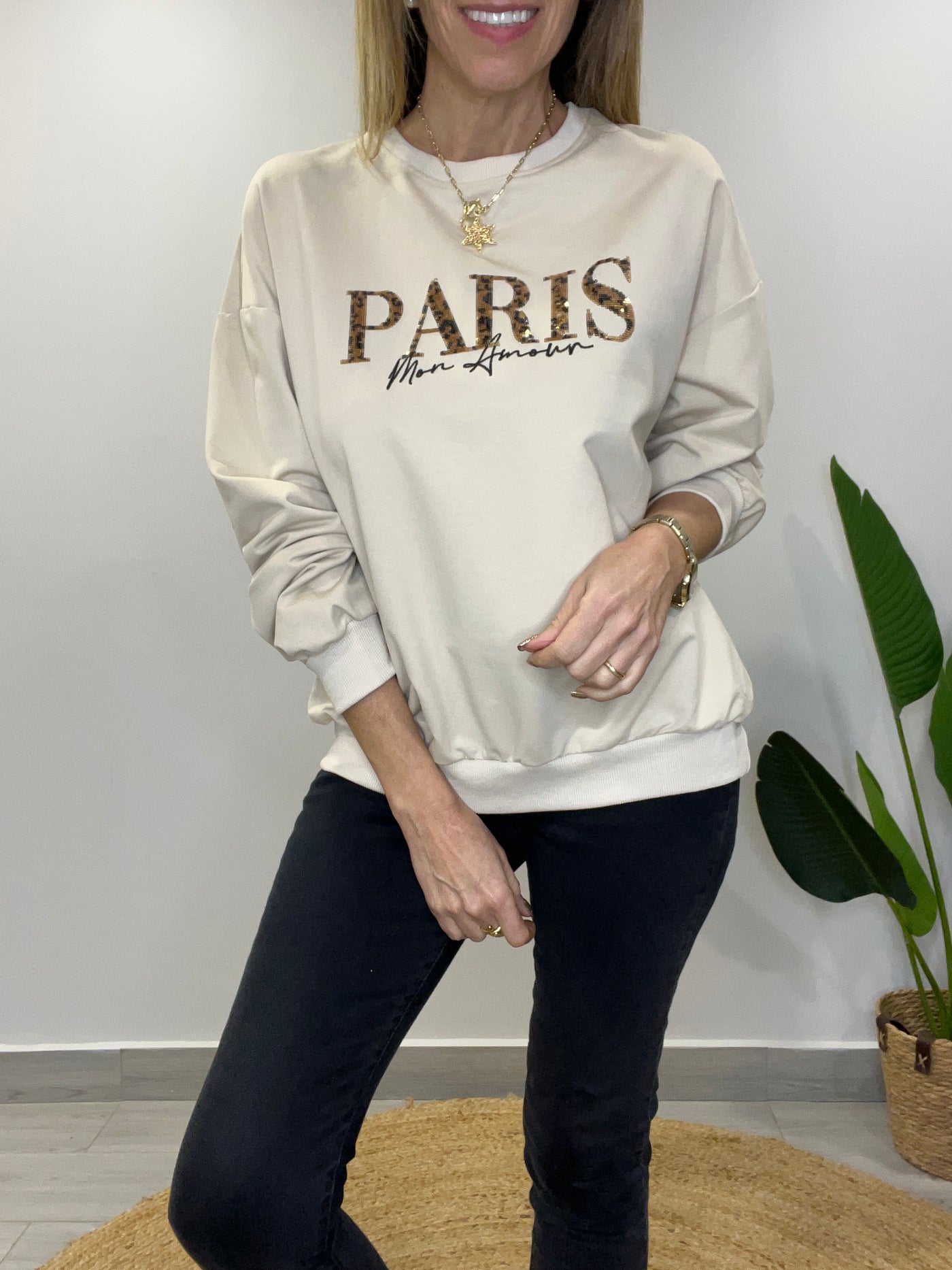 Polerón Paris Beige