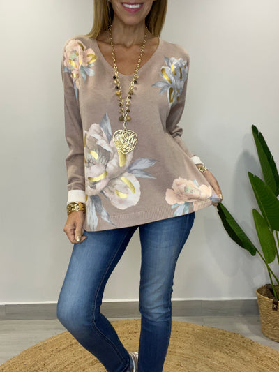 Sweater Italiano Tania Chocolate