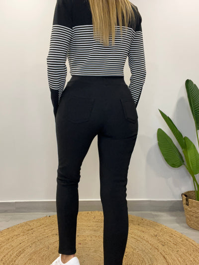 Calza forrada Isa Negra