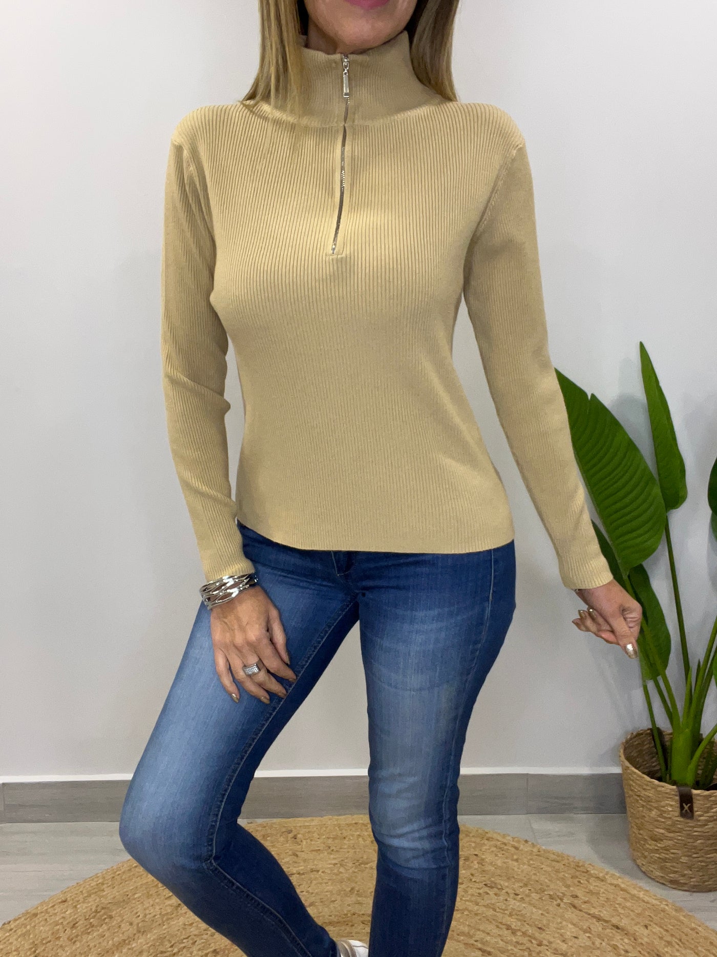 Sweater Sirena Camel