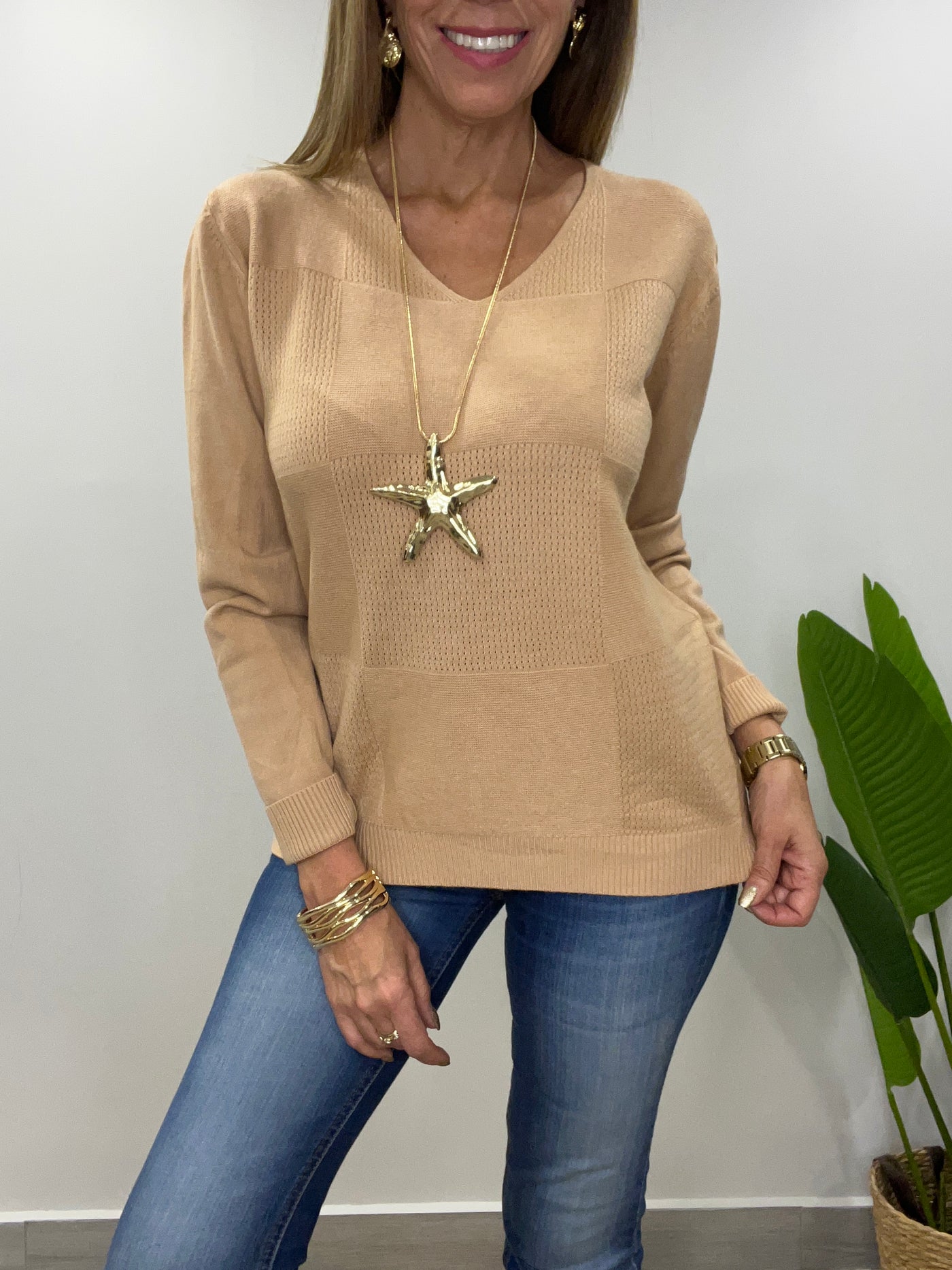 Sweater Deli Beige
