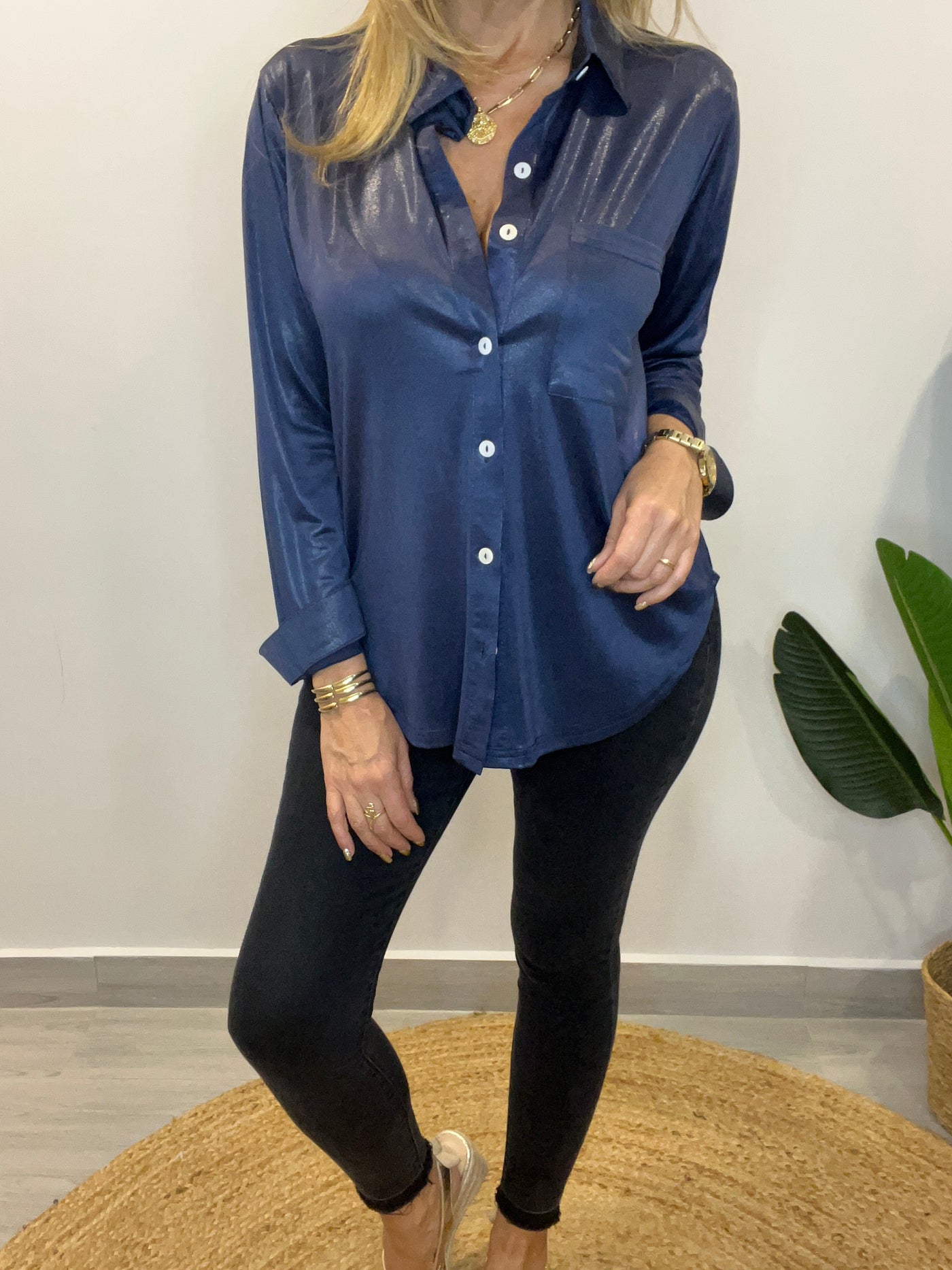 Camisa Hollywood Azul