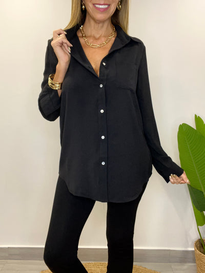 Camisa Ignacia Negra