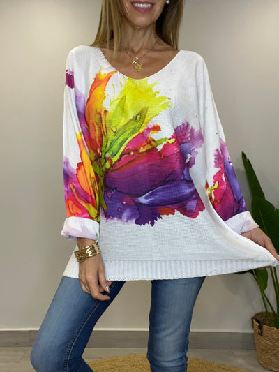 Sweater Hilo Splash lilalimon