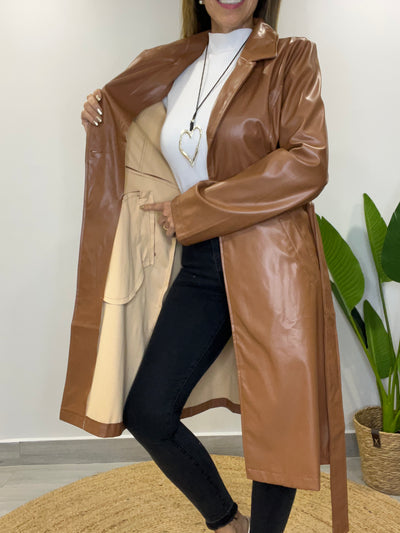 Trench Ecocuero Party Camel