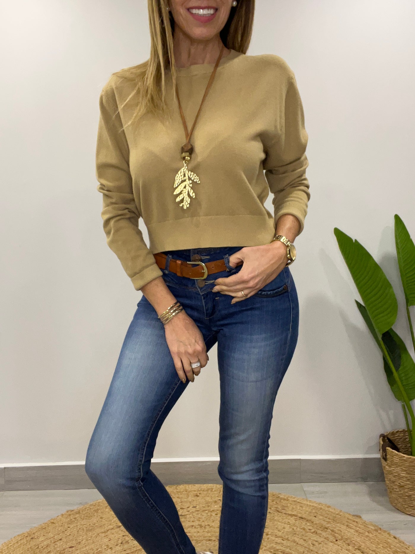 Sweater pretty Camel