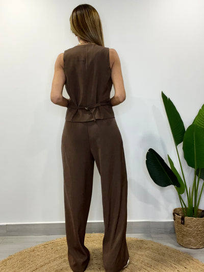 Conjunto Isidora (2 piezas) Café