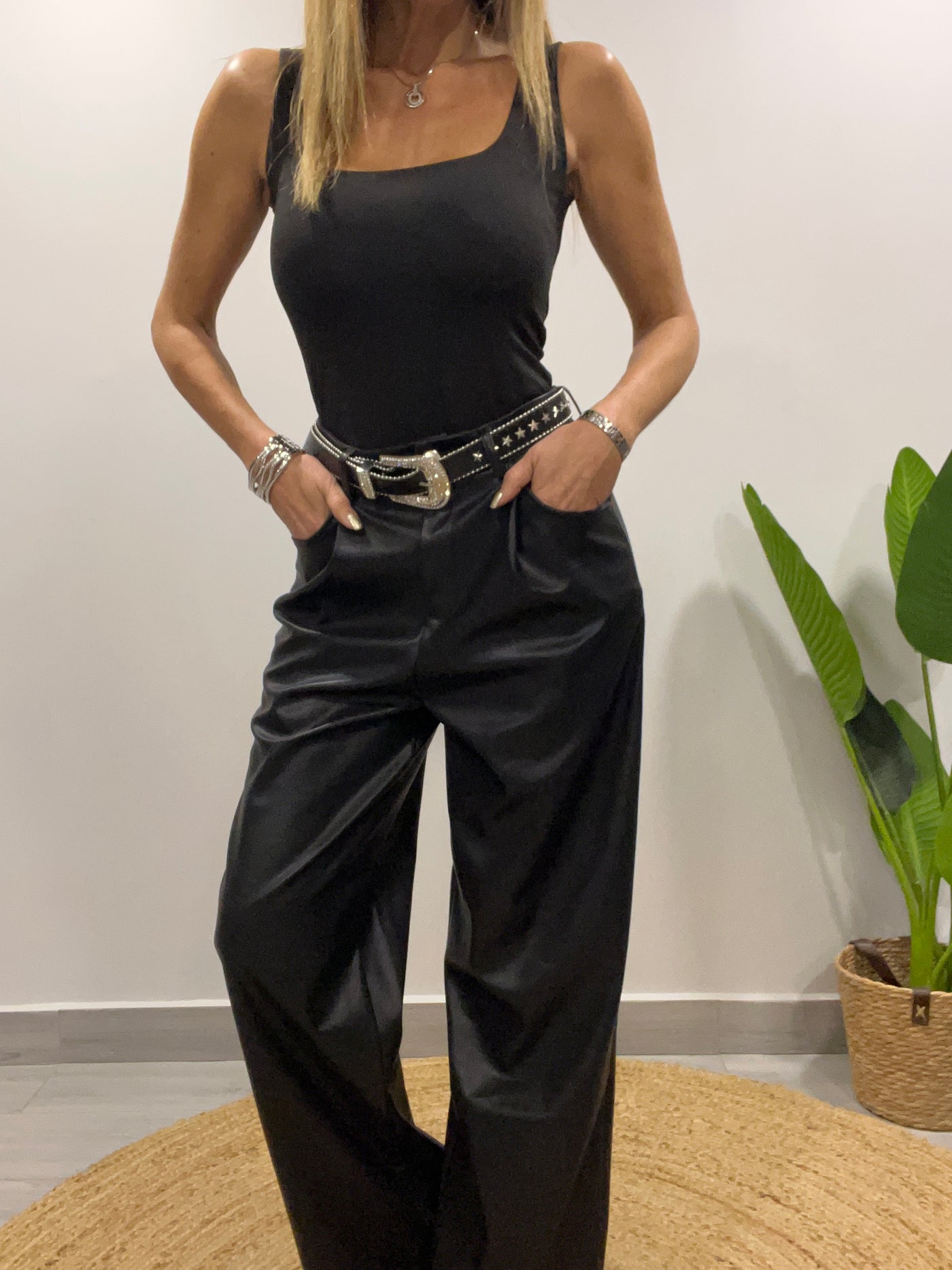 Pantalón Sastrero Ecocuero Amalia