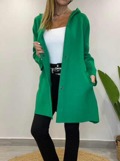 Abrigo Argolla verde