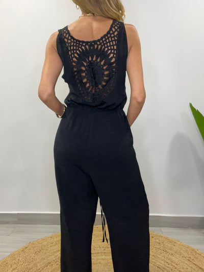 Enterito mandala Negro