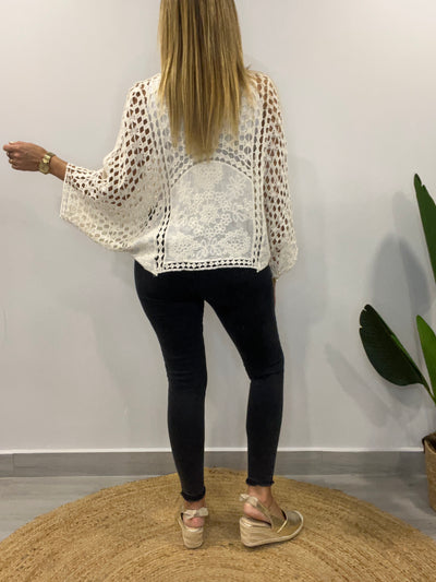 Sweater Hilo Santis Crema
