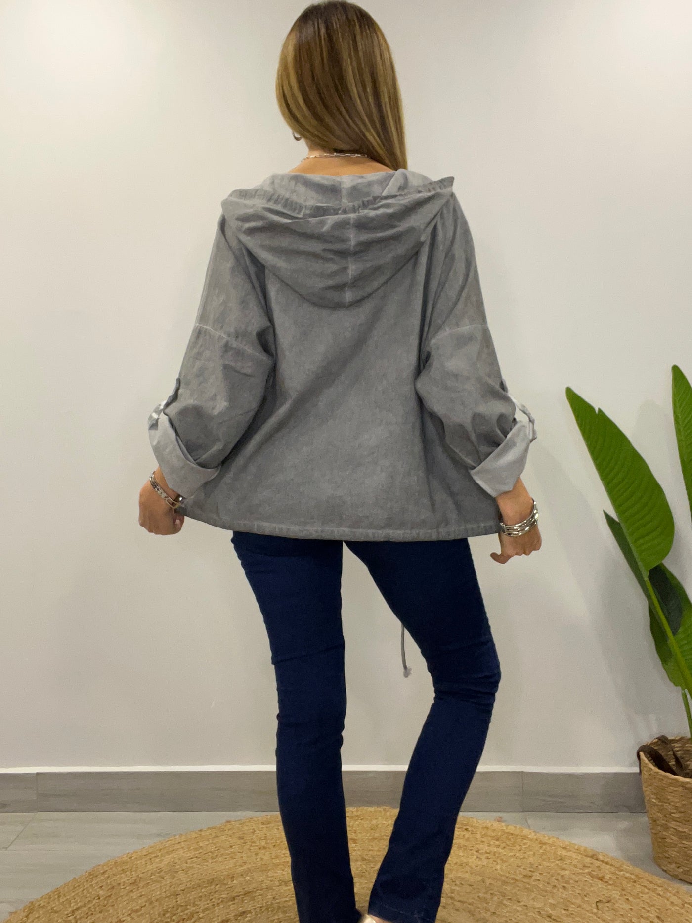 Chaqueta linolet Ferrari Gris