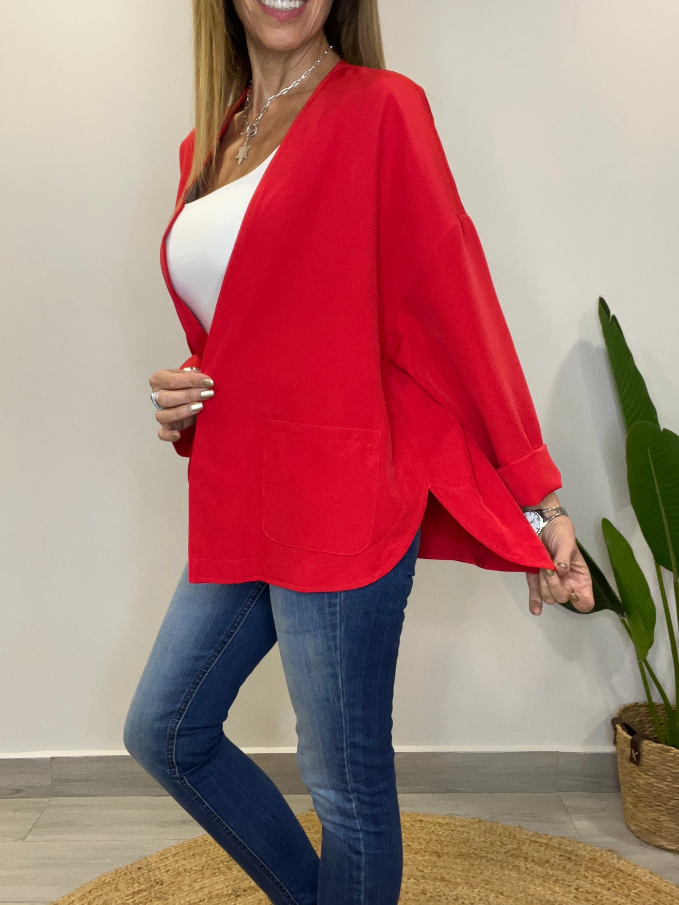 Tapado/Blazer Riviera Rojo