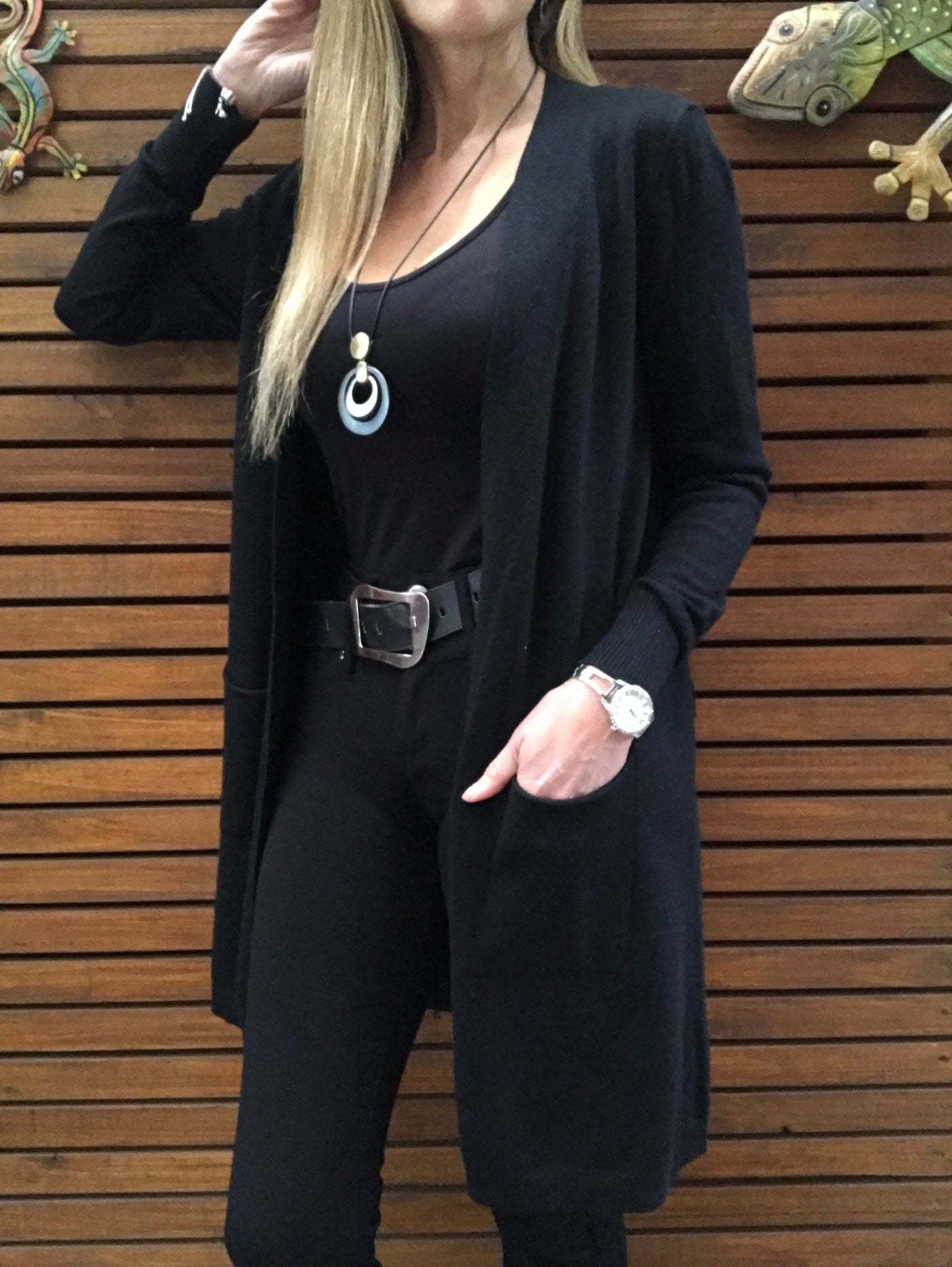 Cardigan Turin negro