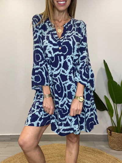 Vestido cancún Azul