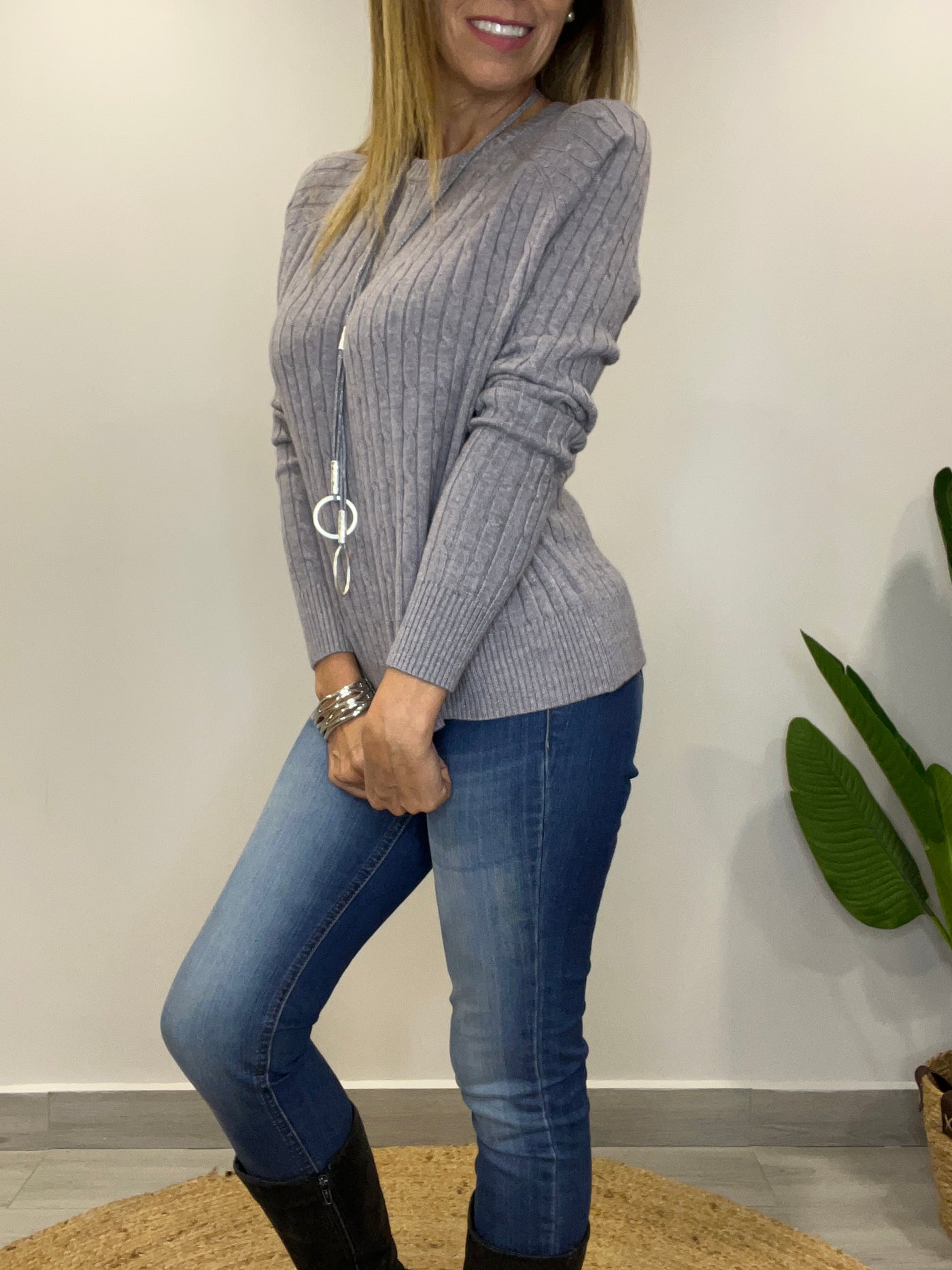 Sweater Tabi gris