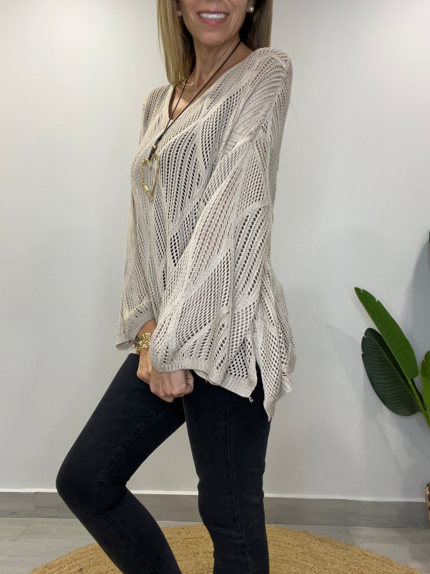 Sweater Hilo Génesis Fango