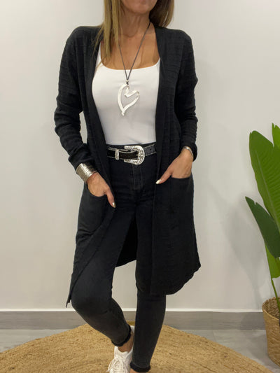 Cárdigan Tempo negro