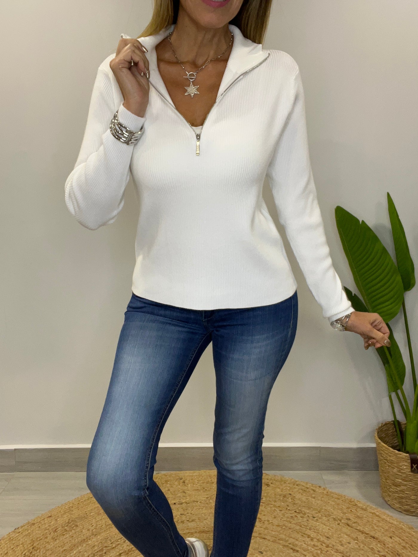 Sweater Sirena Blanco