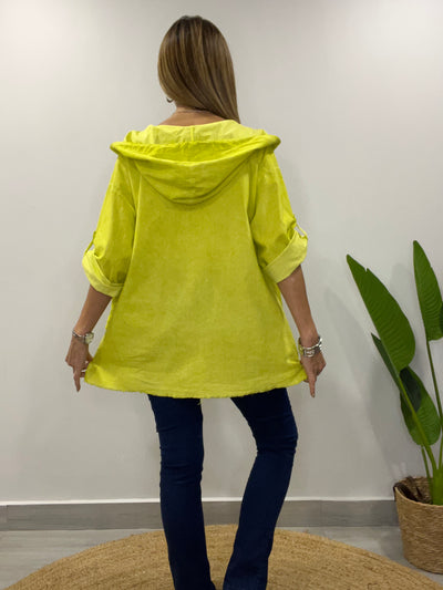 Chaqueta/Blusón linolet Ferraty limón