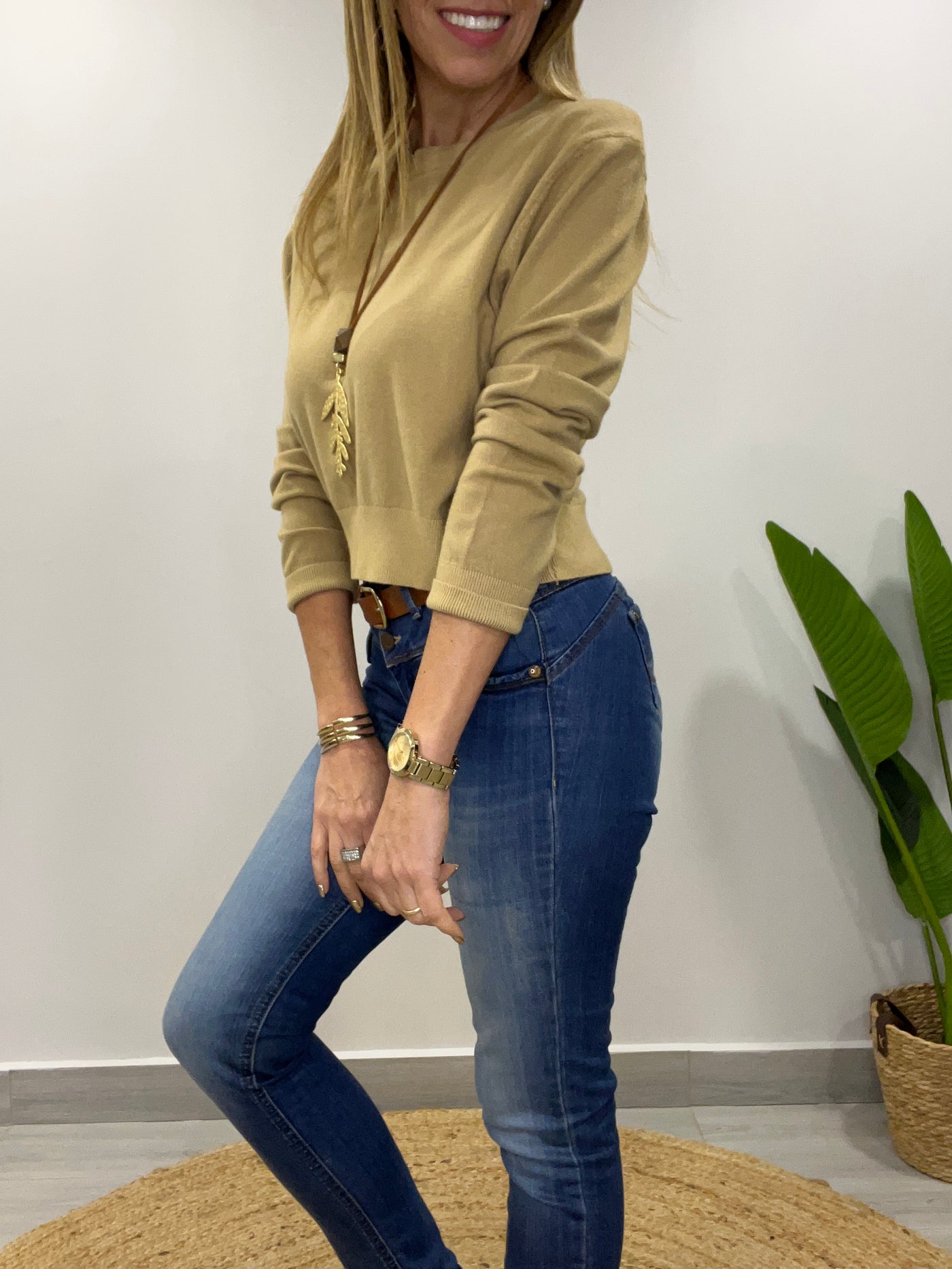 Sweater pretty Camel