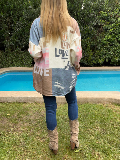 Chaqueta/Sobrecamisa Italiana Love