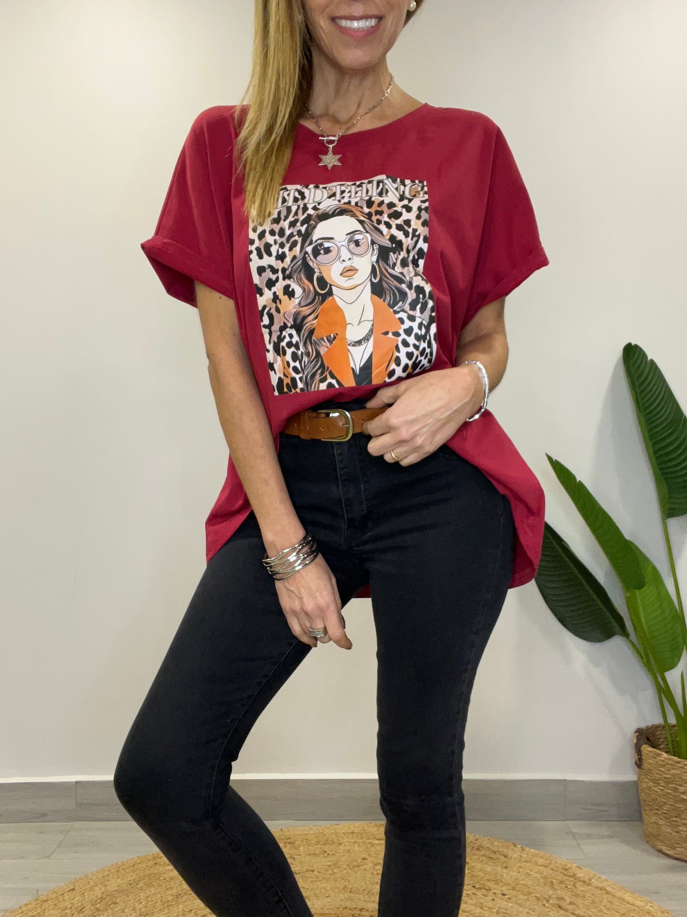 Polera WildThing Cherry