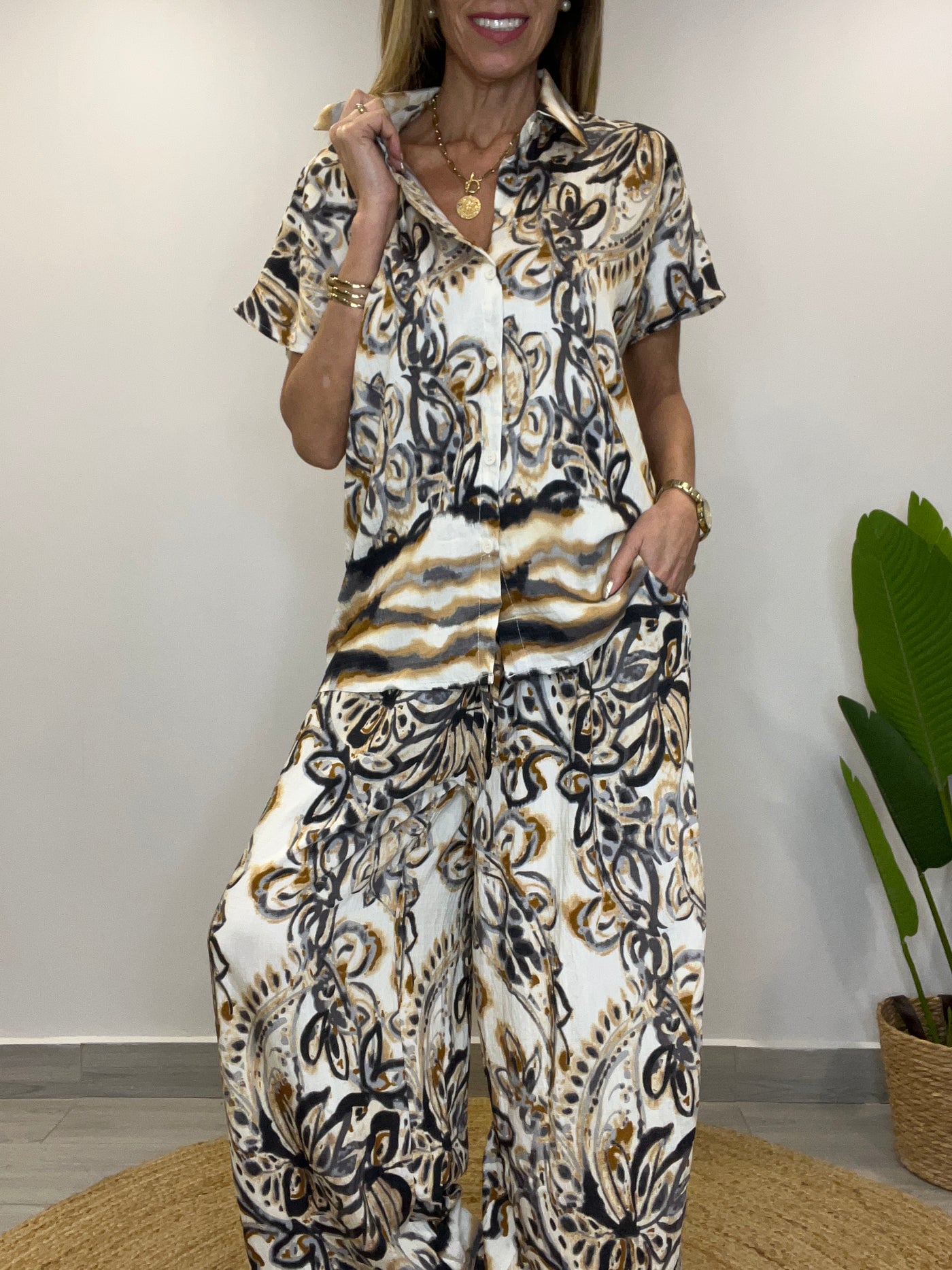 Conjunto Samaná (2 piezas) Negro
