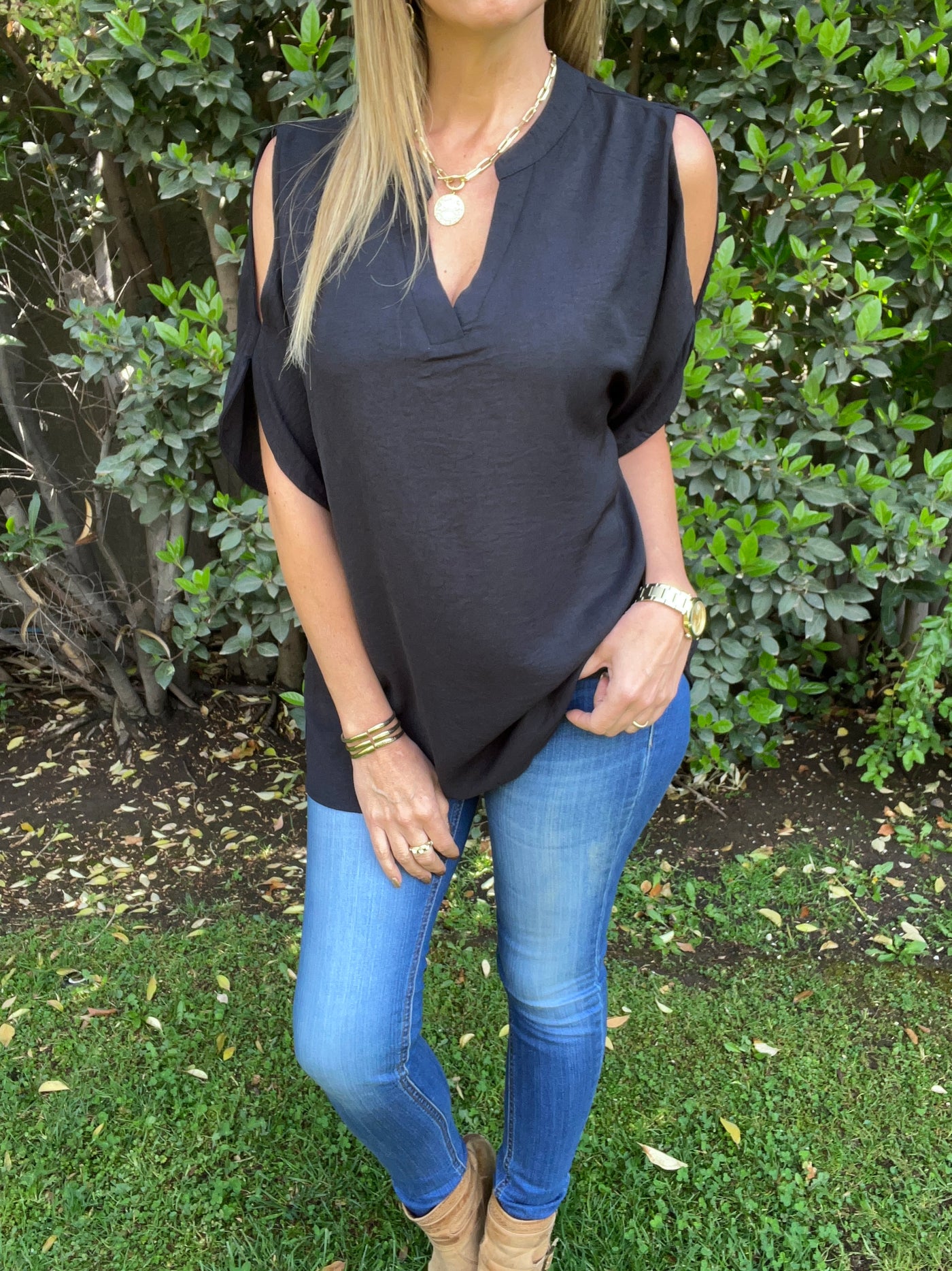 Blusa sensación Negra