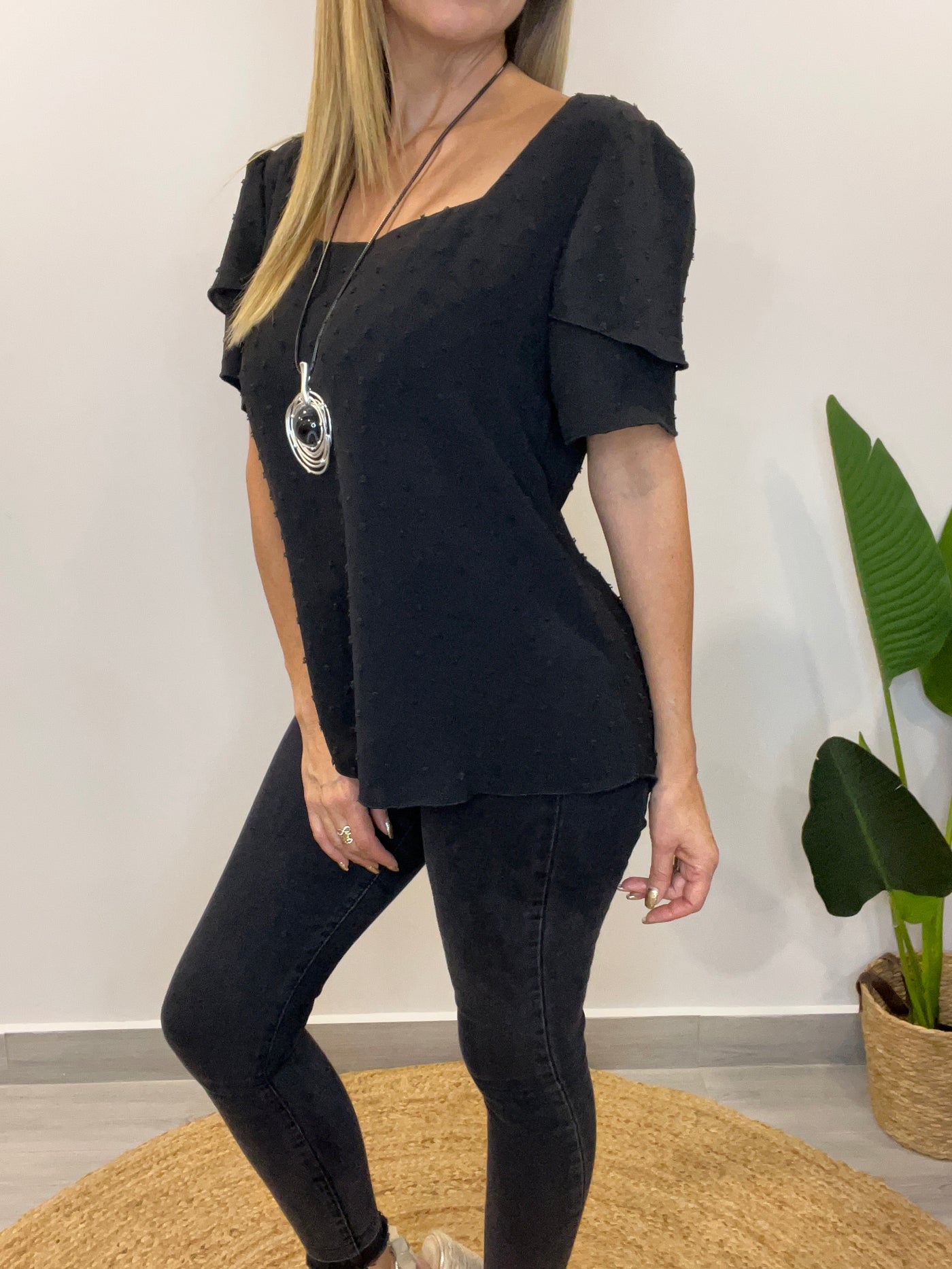 Blusa  Barbara negra