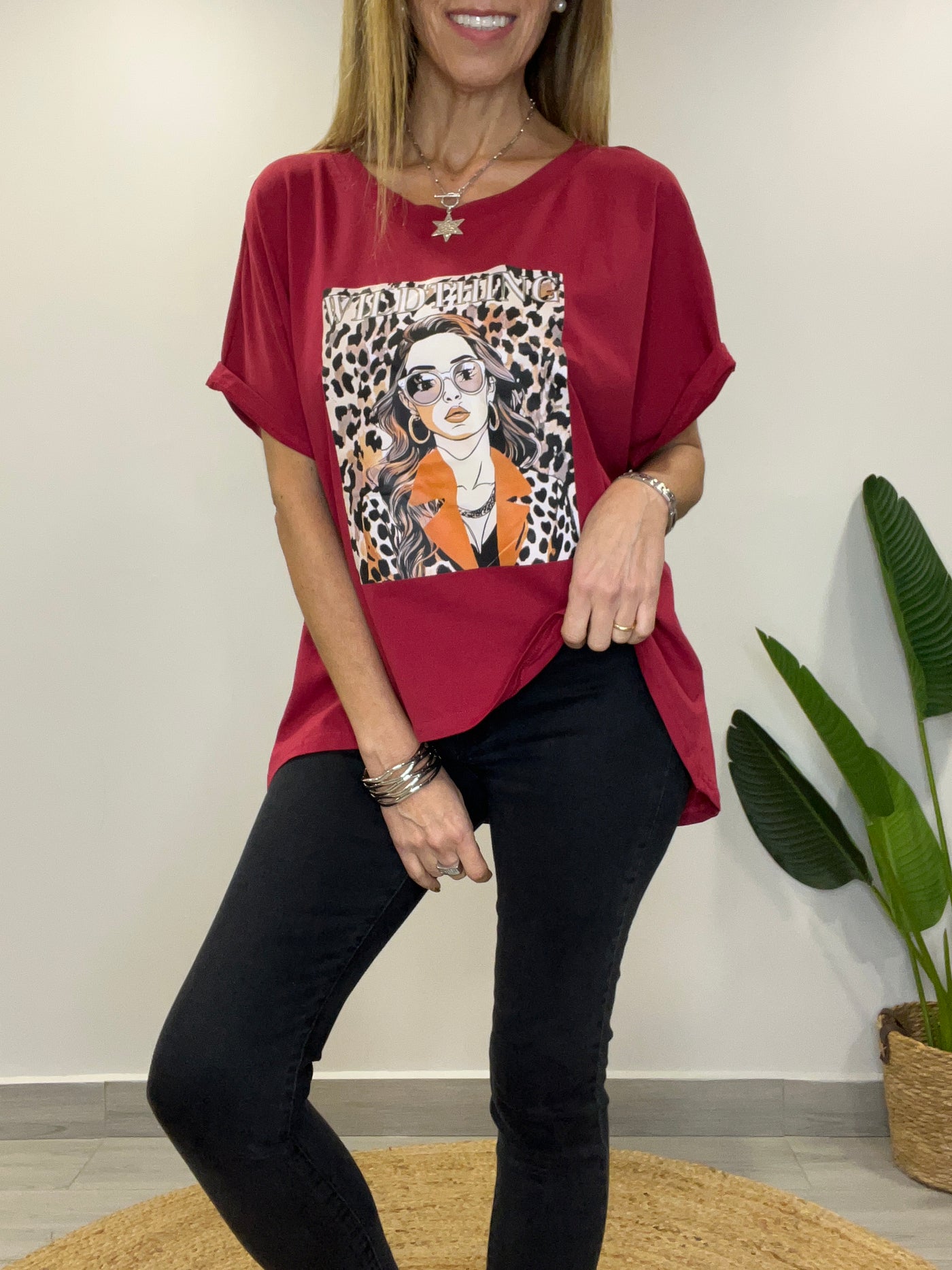 Polera WildThing Cherry