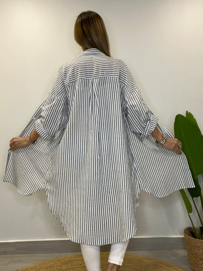 Camisola Rayas Negro